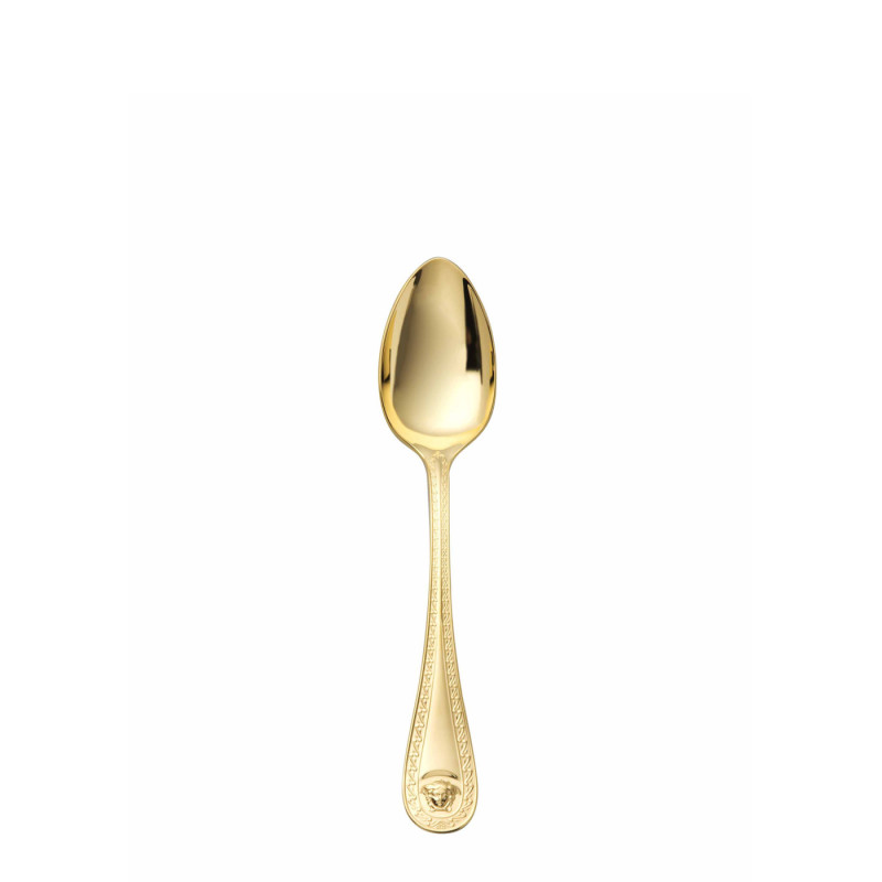 CUCCHIAIO DESSERT 70004/120930 MEDUSA GOLD PLATED