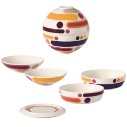 LA BOULE MIAMI ICONIC, SET OF PLATES