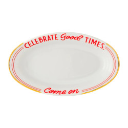OVAL TRAY GOOD TIMES LGP033
