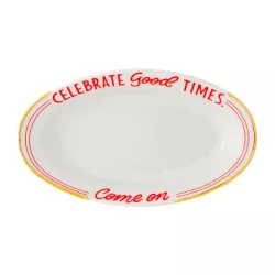 OVAL TRAY GOOD TIMES LGP033