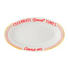OVAL TRAY GOOD TIMES LGP033