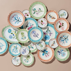 PIATTO PANE 15.5 CM, BOTANICA ROSA BOT0170