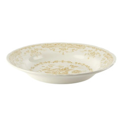 23 CM SOUP PLATE, ROSE