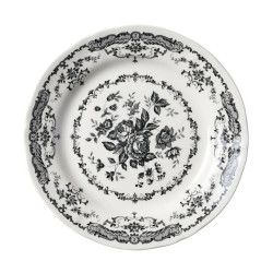 21 CM DESSERT PLATE, ROSE