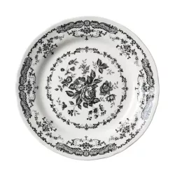 21 CM DESSERT PLATE, ROSE