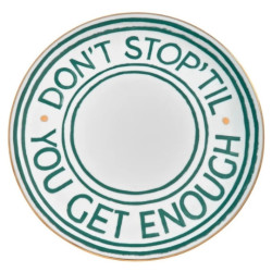 32 CM DON T STOP PIZZA PLATE, LGP1004