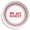32 CM BE MY GUEST PIZZA PLATE, GST001