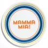 32 CM MAMMA MIA PIZZA PLATE, GST003