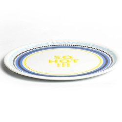 32 CM SO HOT PIZZA PLATE, GST004