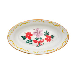 OVAL TRAY 17 FIORE FIOCCO...