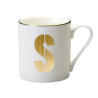 MUG LETTERA S ORO, LET01019