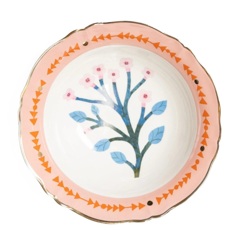 INSALATIERA 26 CM BOTANICA FILO ORO BOT517