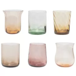 SET OF 6 TUMBLER NUANCES...