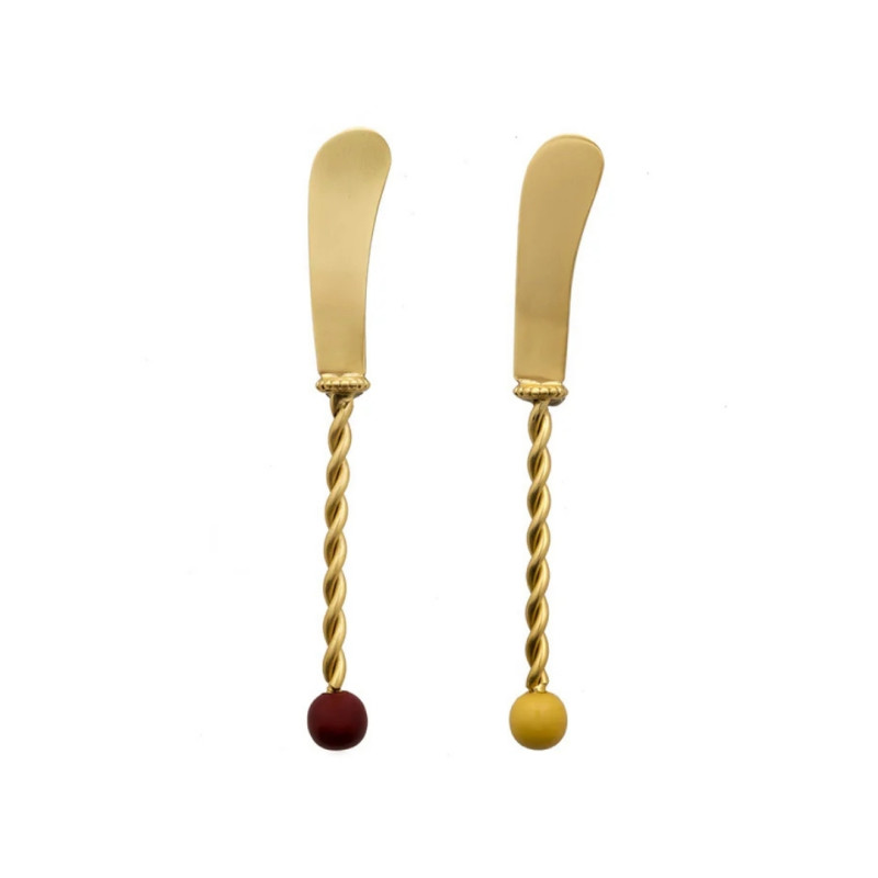 SET 2 COLTELLI BURRO TORCHON, LTS2404