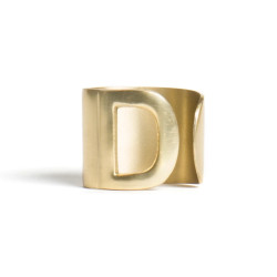 LETTER D NAPKIN HOLDER,...