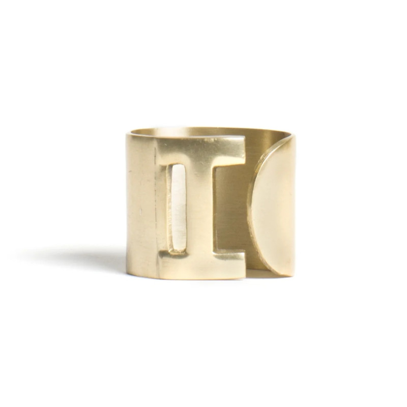 LETTER I NAPKIN HOLDER, LET3009
