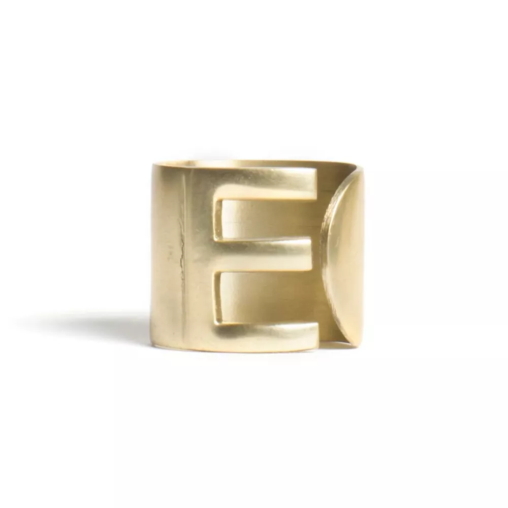 LETTER E NAPKIN HOLDER, LET3005