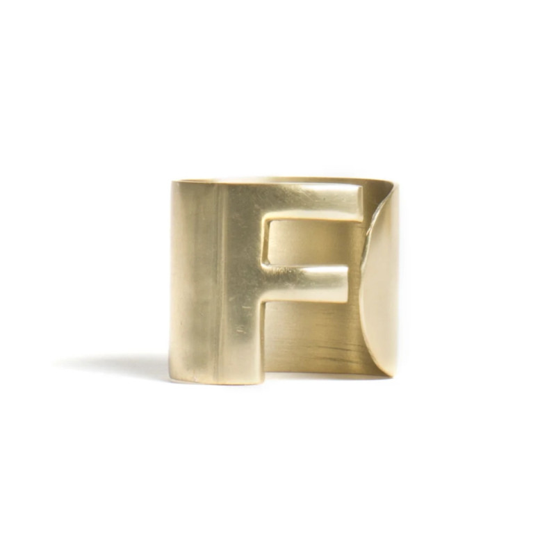 LETTER F NAPKIN HOLDER, LET3006