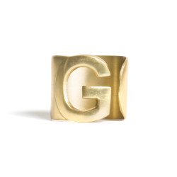 LETTER G NAPKIN HOLDER,...