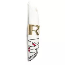LETTER R NAPKIN HOLDER,...