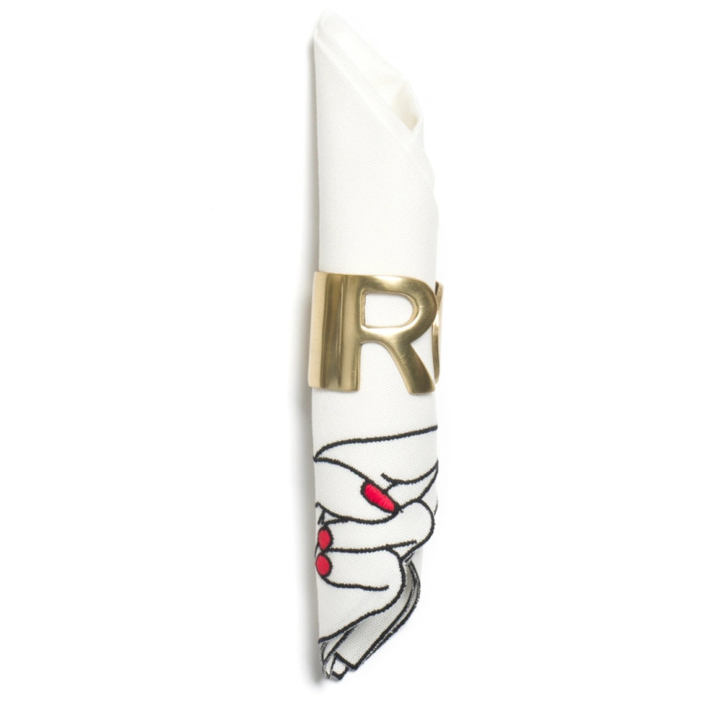 LETTER R NAPKIN HOLDER, LET3018