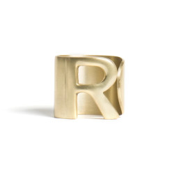 LETTER R NAPKIN HOLDER, LET3018