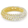 IDYLLIA BRACELET, WHITE, GOLD-TONE PLATED
