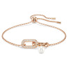 CONSTELLA BRACELET, CONSTELLA, WHITE, ROSE GOLD TONE PLATED 5728588