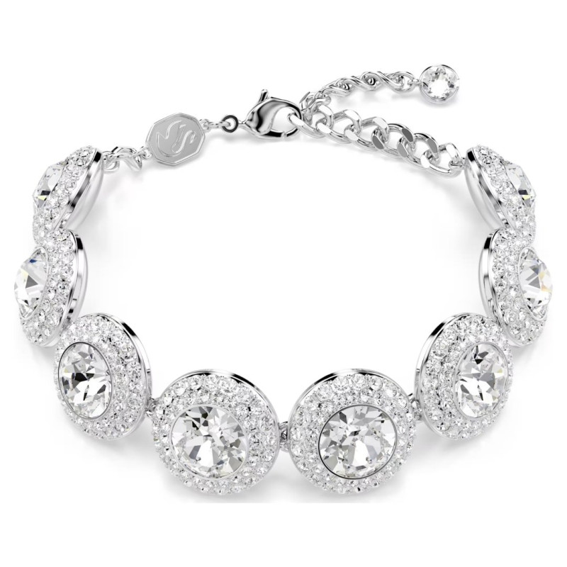 UNA ANGELIC BRACELET, WHITE, RHODIUM PLATED, 5735343
