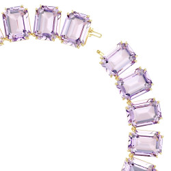 MILLENIA NECKLACE, OVERSIZE CRYSTALS, OCTAGON CUT