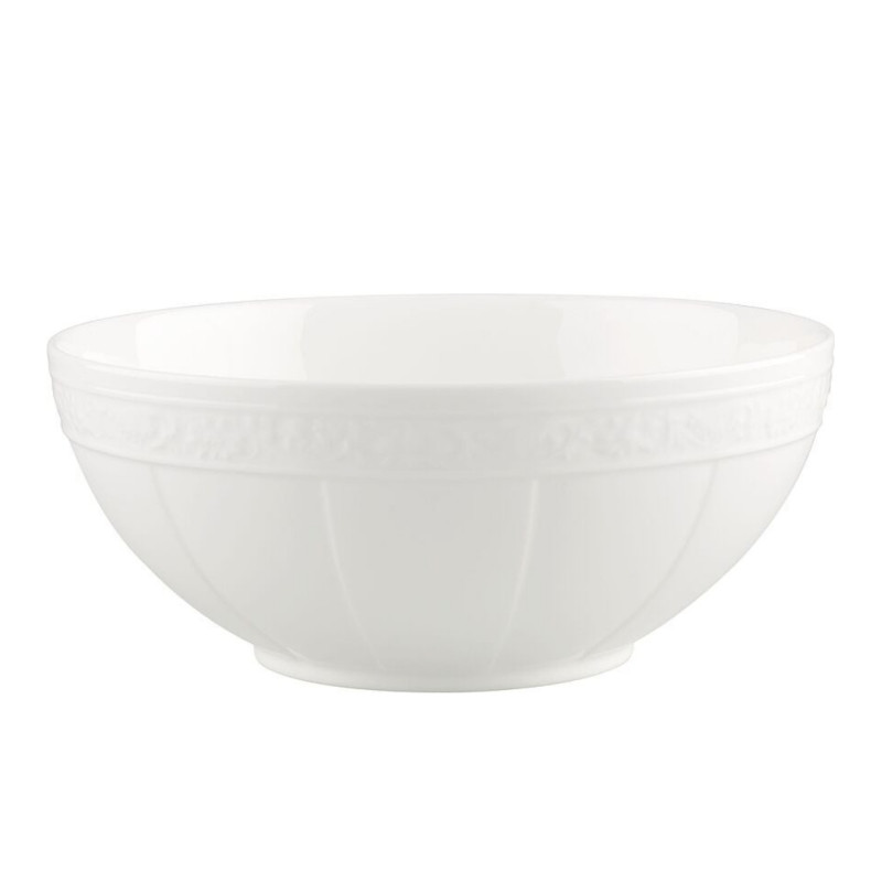 21 CM SALAD BOWL, WHITE PEARL