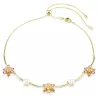 IDYLLIA NECKLACE, CRYSTAL PEARL, GOLD TONE PLATED, 5732388