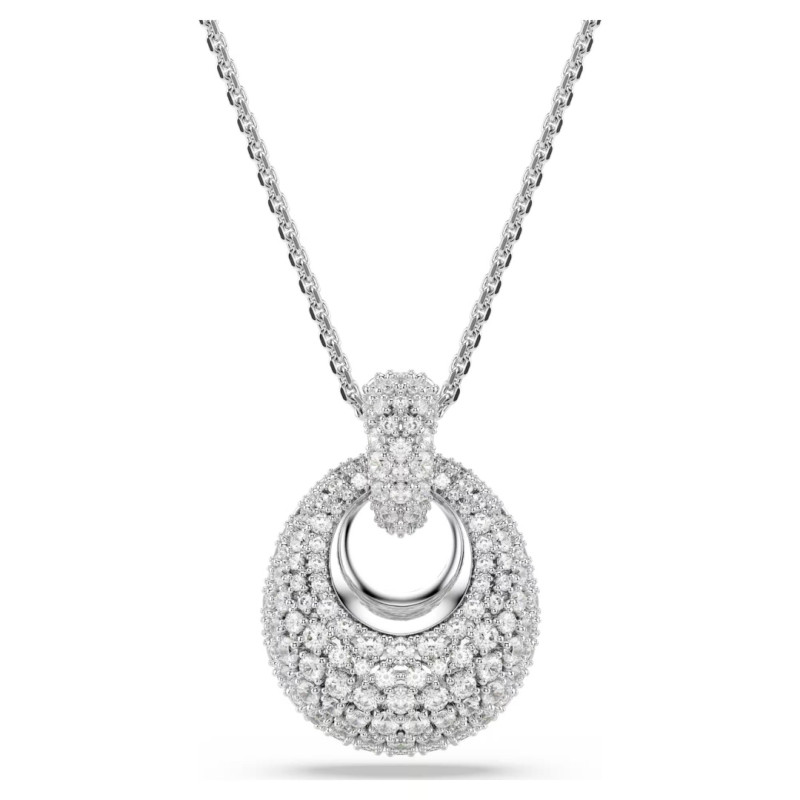 SUBLIMA PENDANT, WHITE, RHODIUM PLATED 5735223