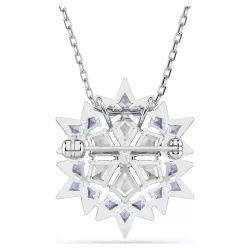 PENDENTE E SPILLA MAGIC, BLU, PLACCATO RODIO, 5737619