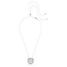 PENDANT AND BROOCH MAGIC, BLUE, RHODIUM PLATED, 5737619
