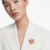 IDYLLIA PENDANT AND BROOCH, FLOWER, GOLD TONE PLATED 5735227