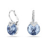 BELLA V DROP EARRINGS, ROUND CUT