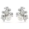 ORECCHINI A CLIP CONSTELLA, CRYSTAL PEARL, BIANCO, PLACCATURA RODIO 5722498