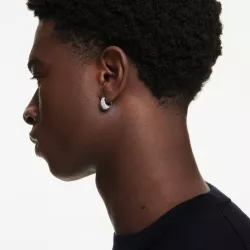 SUBLIMA EARRINGS, WHITE, RHODIUM PLATED 5732282