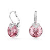 BELLA V DROP EARRINGS, ROUND CUT