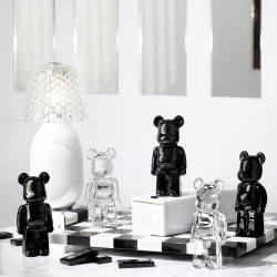 FIGURA IN CRISTALLO BEARBRICK TRASPARENTE, 2813551