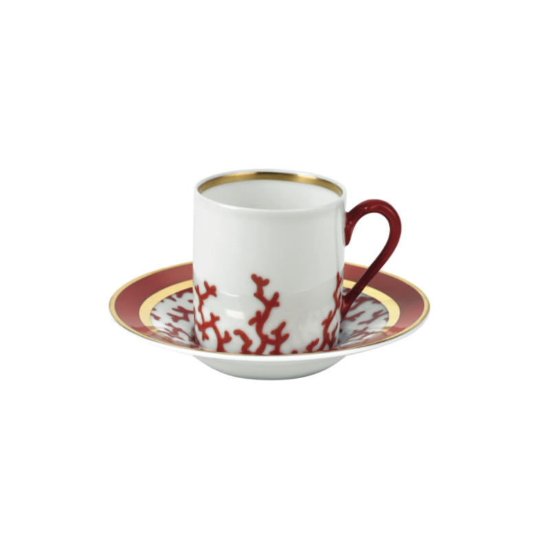 COFFEE CUP WITH SAUCER CRISTOBAL ROUGE 013/013