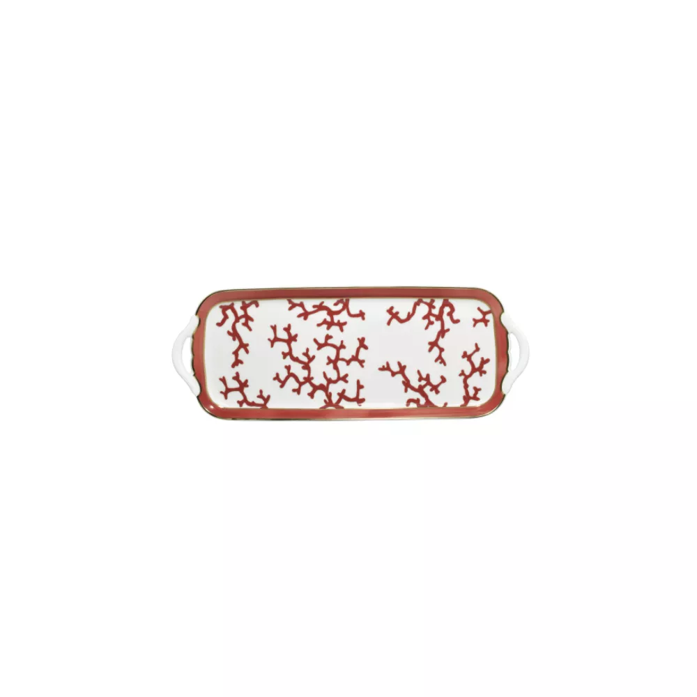 PIATTO TORTA RETTANGOLARE CRISTOBAL ROUGE 505040