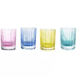 SET 4 BICCHIERI COLORATI, PASTEL HARMONIE 2817339
