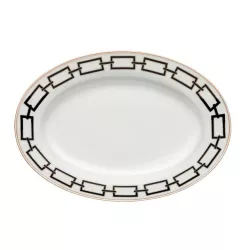34 CM OVAL TRAY, CATENE IMPERO