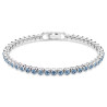 TENNIS IMBER BRACELET, ROUND CUT