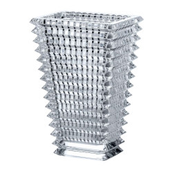 CRYSTAL RECTANGULAR VASE, EYE