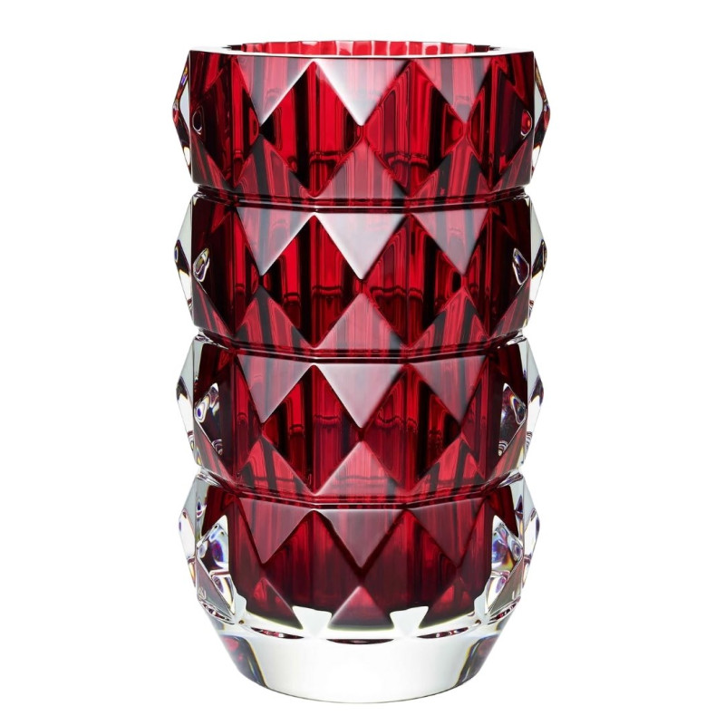 ROUND LOUXOR CRYSTAL VASE