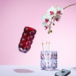 ROUND LOUXOR CRYSTAL VASE