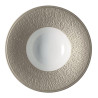 SOUP PLATE 22.5 MINERAL IRISE GREY 250022